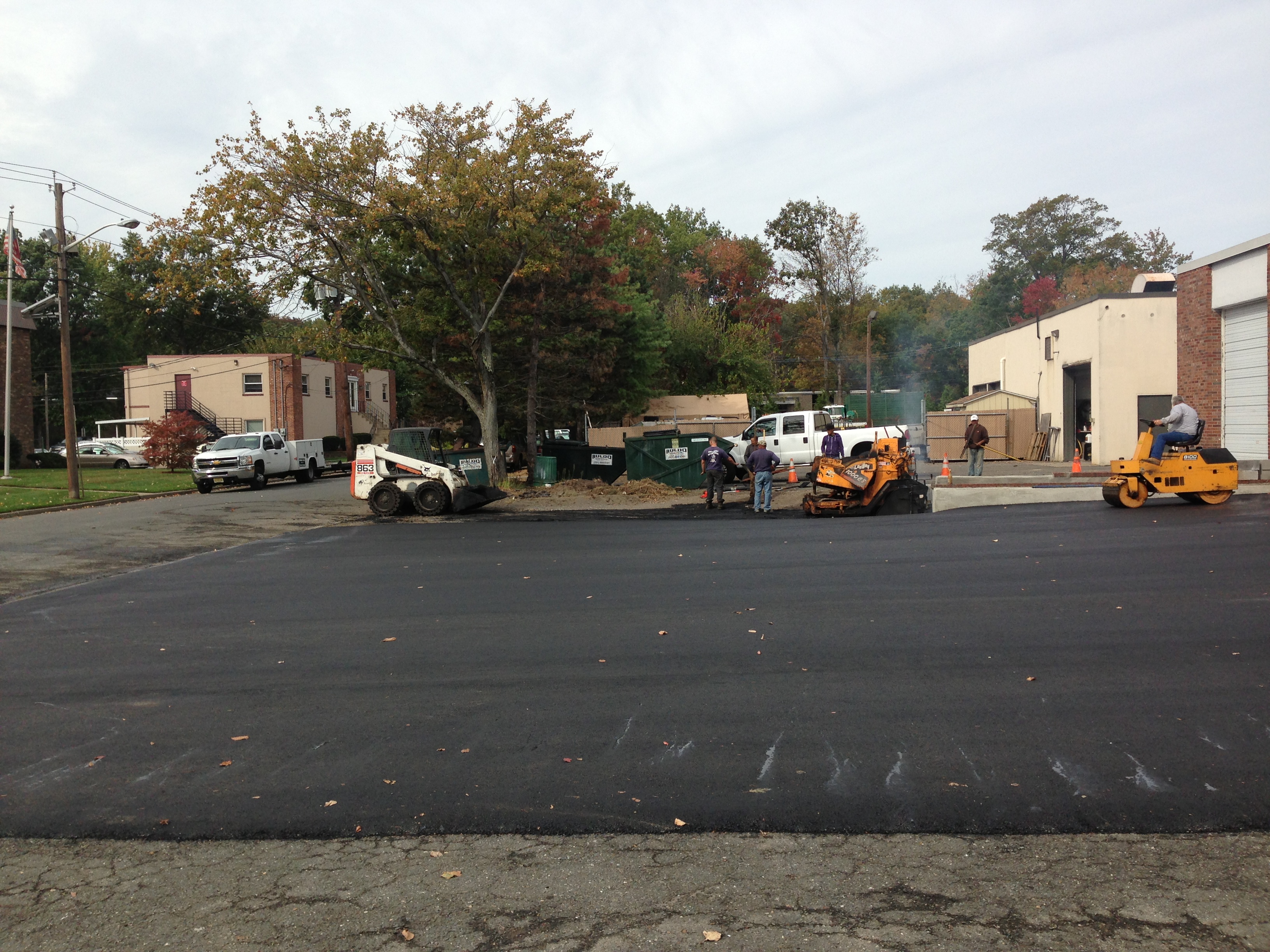 Retail center paving project