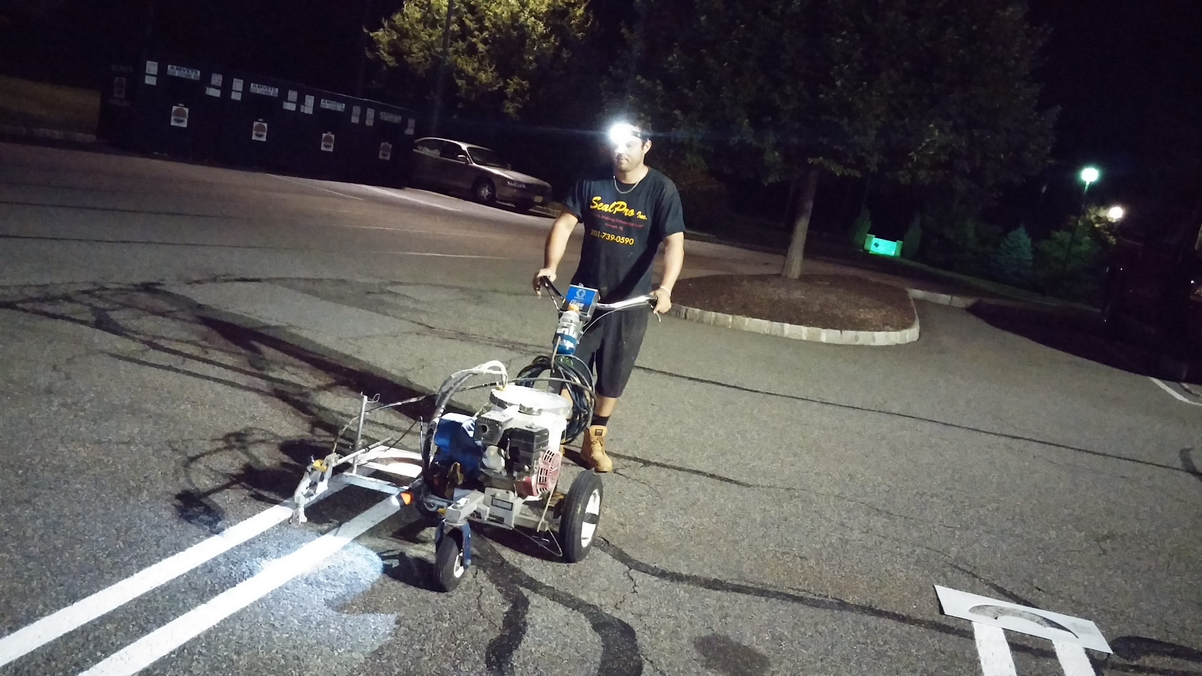 SealPro Line Striping project 30