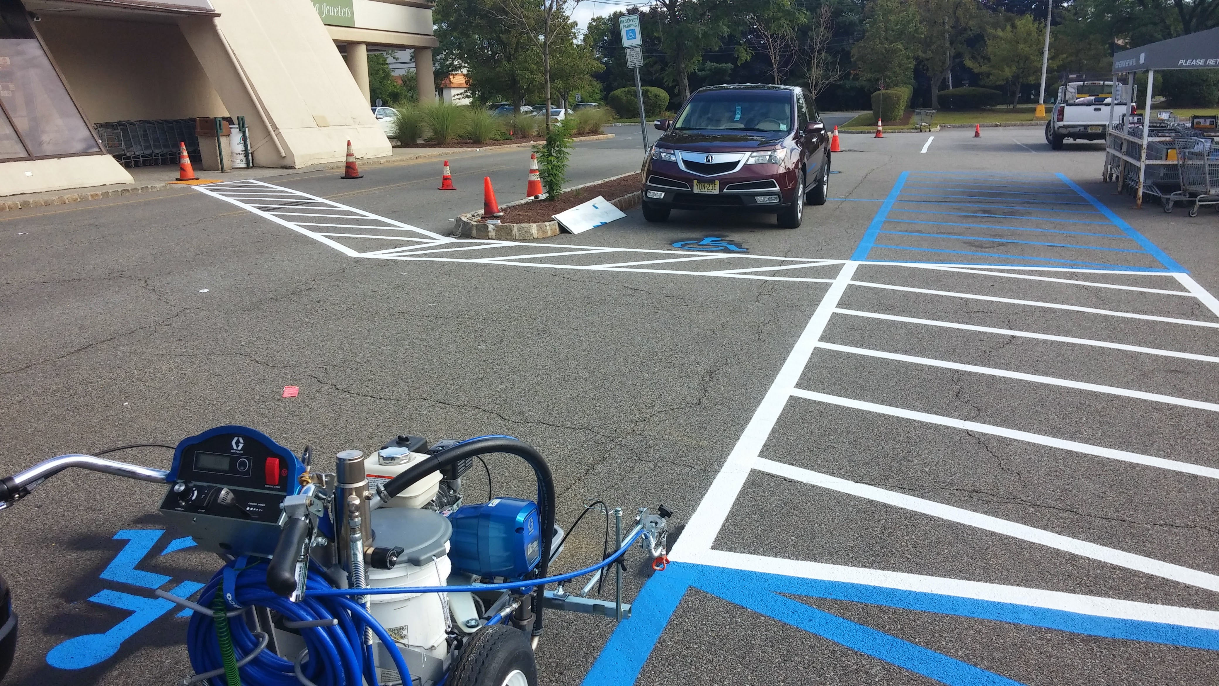 SealPro Line Striping project 36