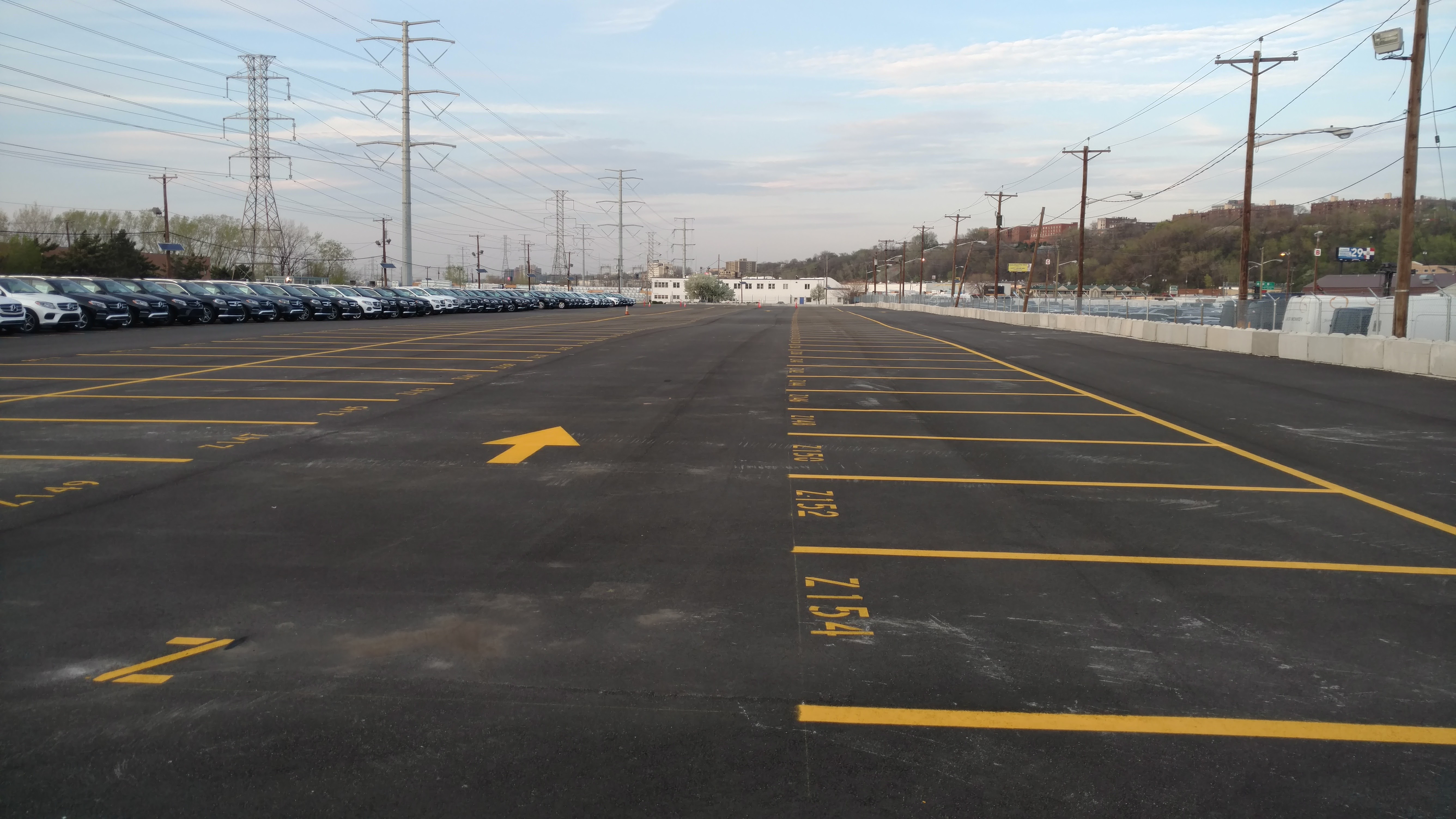 SealPro Line Striping project 49