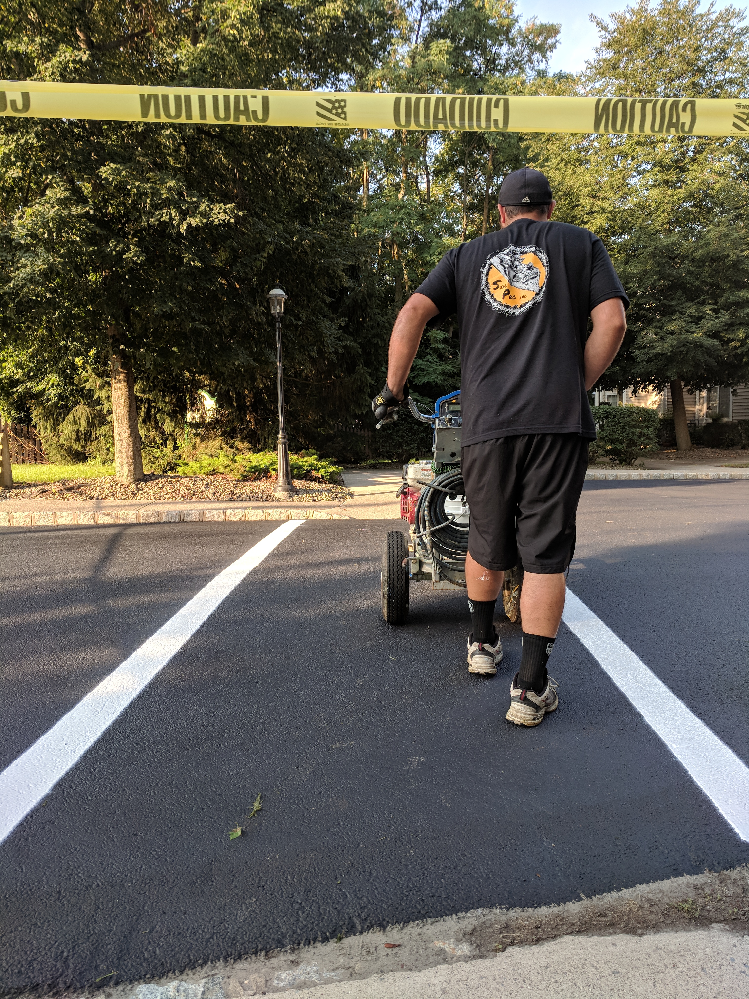 SealPro Line Striping project 59